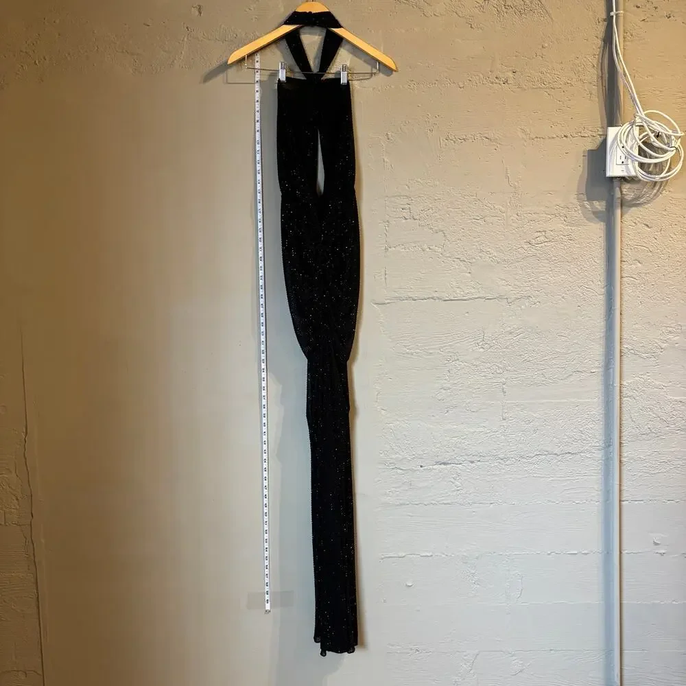 Ronny Kobo REVOLVE Katia Dress in Black Women's Small Prom Wedding Sexy - Picture 4 of 9